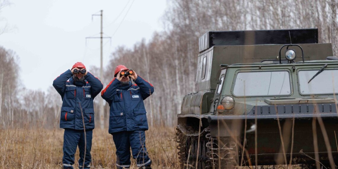 «Россети Новосибирск» ведут постоянный мониторинг пожароопасной обстановки вблизи энергообъектов