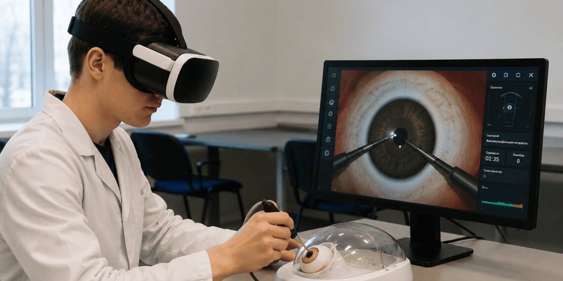 Студенты Новосибирского «меда» создают VR-тренажёр для хирургов-офтальмологов