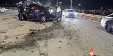 На Октябрьском мосту в Новосибирске произошла авария со смертельным исходом