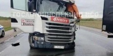 Водитель фуры погиб в массовом ДТП на трассе под Новосибирском из-за усталости
