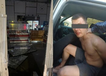 Пенсионерка расплатилась «банком приколов», а дрифтер протаранил магазин на майских праздниках в Новосибирске