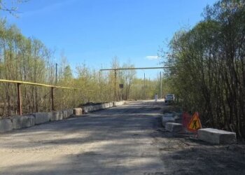 В Новосибирске восстановили движение на перерытой из-за паводка улице Кончина