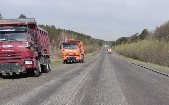 В регионе продолжится ремонт трассы до Ленинск-Кузнецкого