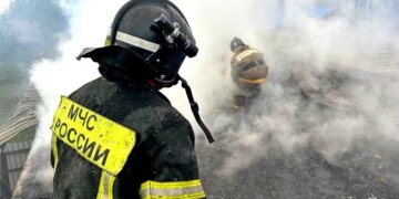 Пожар в Чулыме унес жизнь 50-летнего мужчины
