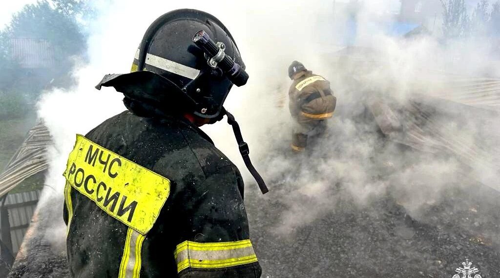 Пожар в Чулыме унес жизнь 50-летнего мужчины