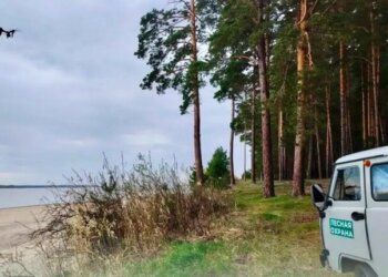 Дроны используют для патрулирования лесов в Новосибирской области