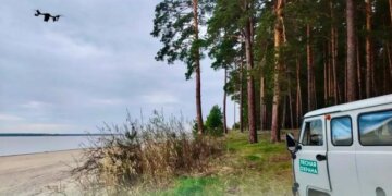 Дроны используют для патрулирования лесов в Новосибирской области
