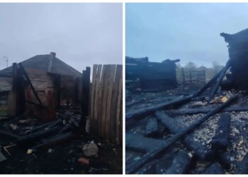 Подросток проснулся от дыма и спасся из горящего дома в Красноярском крае