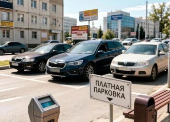 Названа сумма, заработанная на платных парковках в Новосибирске