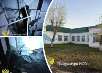 Потолки рухнули в новосибирской спортшколе после ремонта