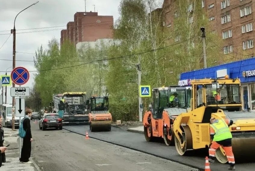 В Новосибирске начался ещё один крупный дорожный ремонт