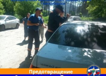 Годовалая девочка оказалась заперта в жару в автомобиле в Новосибирске