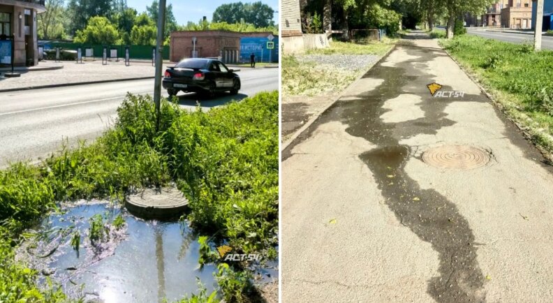 Зловонная «река» в Октябрьском районе: горожане жалуются на неприятный запах