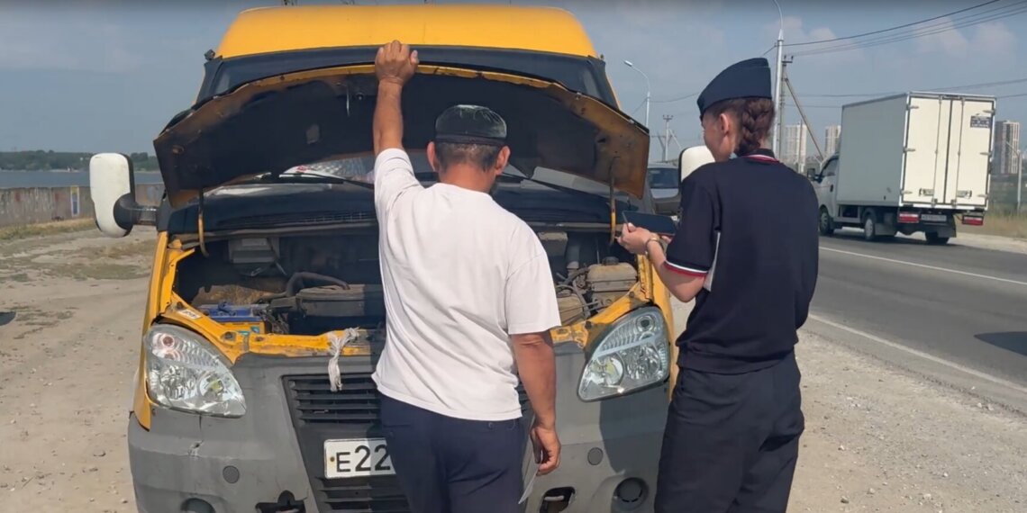 На дамбе ГЭС в Новосибирске судебные приставы устроили «облаву» на должников