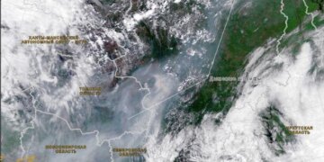 Новосибирск накрыло дымным облаком: спутниковые снимки подтверждают
