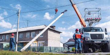«Россети Новосибирск» обновили более 400 опор ЛЭП в 2026 году
