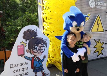 Энергетики подарили юным новосибирцам праздник безопасности в День защиты детей