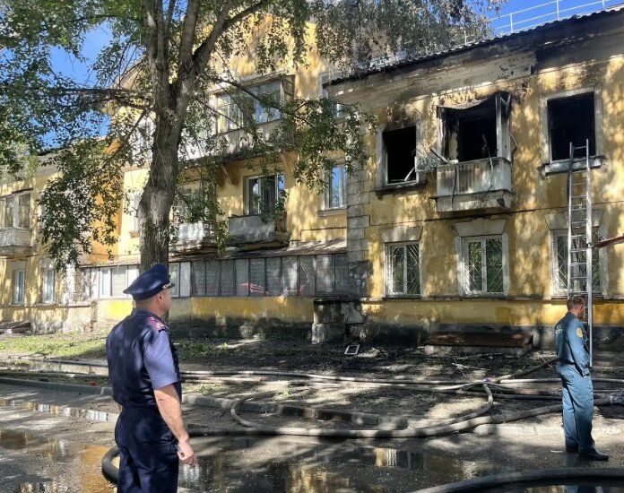 СК возбудил уголовное дело по факту пожара на улице Народной в Новосибирске