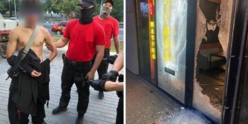 В Новосибирске банда из 15 человек в масках устроила погром в пивной
