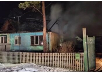 Красноярец поджёг газету и дом: в пожаре погибли трое
