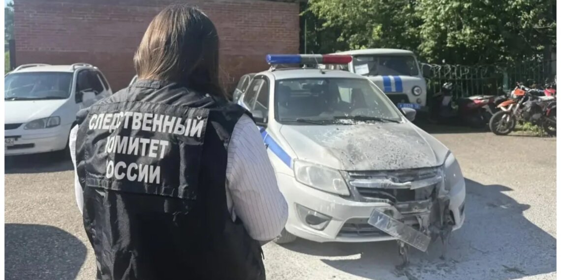 Подросток из Кузбасса поджёг полицейскую машину по указанию куратора