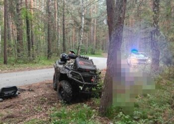 Водитель квадроцикла разбился насмерть в Мочище