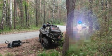 Водитель квадроцикла разбился насмерть в Мочище