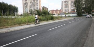 Улицу Александра Чернобровцева отремонтировали за 36 млн рублей в Новосибирске