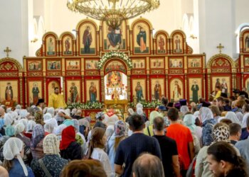 В Новосибирске отметили День Крещения Руси