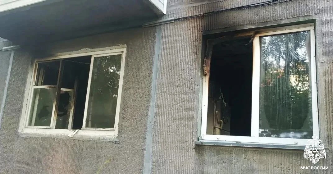Квартира в Новосибирске загорелась от электросамоката