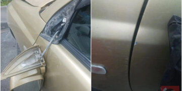 Подросток повредил автомобиль во дворе: новосибирец обратился в полицию