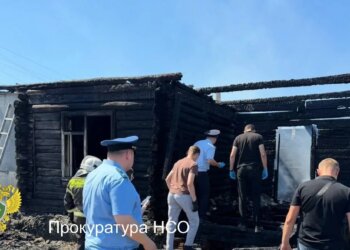 Средь бела дня: трое пьяных мужчин сгорели заживо в частном доме