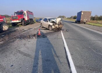 Уснул за рулем: двое погибли в ДТП на трассе под Новосибирском