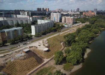 Парк «Чемской берег» в Новосибирске откроют до конца октября, первые локации — в сентябре