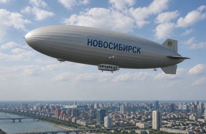 Из Толмачёво до СКИФа предложили добираться на дирижаблях