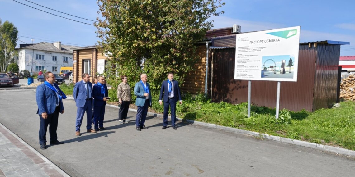 В сёлах Новосибирской области благоустраивают общественные пространства