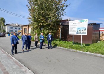 В сёлах Новосибирской области благоустраивают общественные пространства