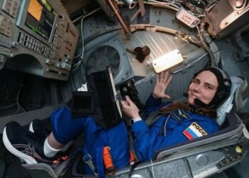 Новосибирский космонавт Анна Кикина отметила День рождения на МКС