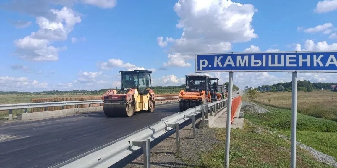 В Новосибирской области обновили ещё один автомобильный мост