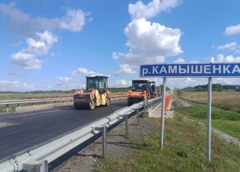 В Новосибирской области обновили ещё один автомобильный мост