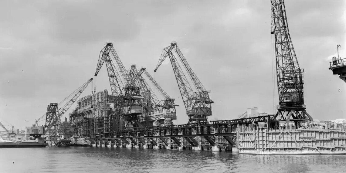 Как строилась Новосибирская ГЭС: архивные снимки к 65-летию