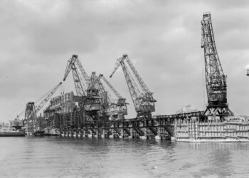 Как строилась Новосибирская ГЭС: архивные снимки к 65-летию