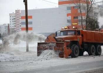 В Новосибирске объявляет тендер на разработку схемы снегоудаления