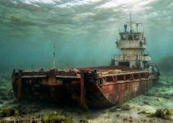Со дна Обского моря поднимут три затонувшие баржи