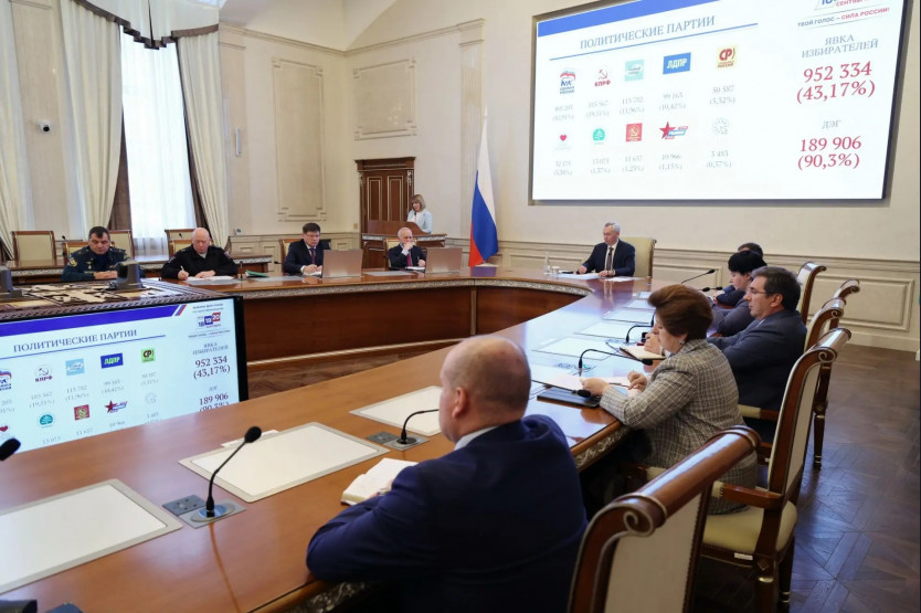 Андрей Травников: выборы в Новосибирской области прошли организованно и качественно
