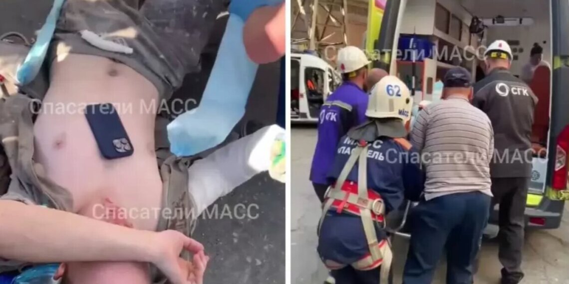 Спасатели эвакуировали промышленного альпиниста после падения с высоты на новосибирской ТЭЦ