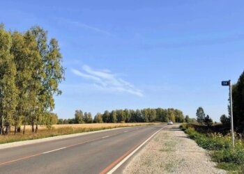В НСО отремонтировали ещё два километра важной автодороги