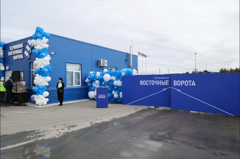 В Новосибирской области открыли новый контейнерный терминал «Восточные ворота»