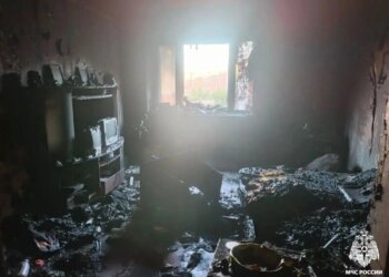 Два человека погибли на пожаре в Новосибирске