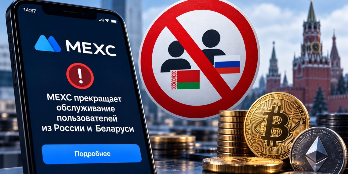 Криптобиржа MEXC уходит из России: названы сроки ограничения торгов и вывода средств